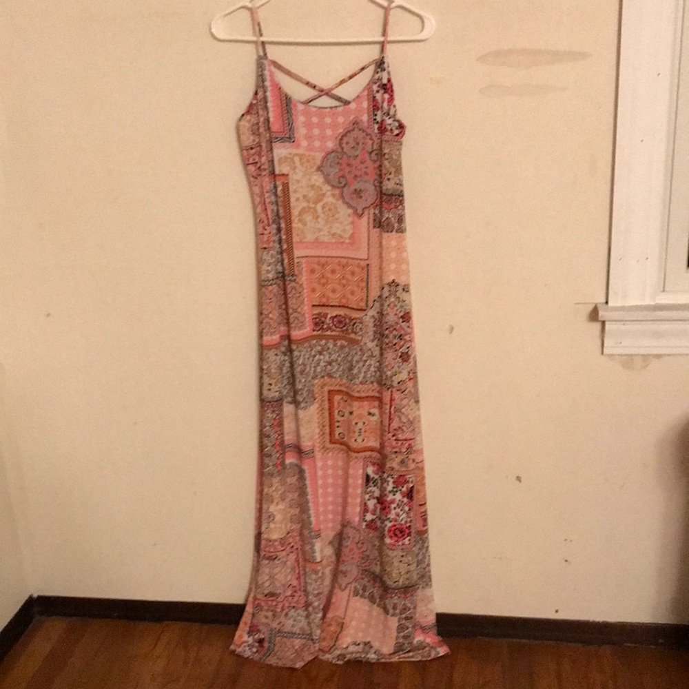 Lady’s long dress
